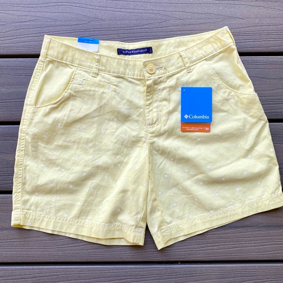Columbia Pants - SALE Yellow Columbia Shorts NWT